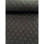Steppstoff Jackenstoff uni schwarz