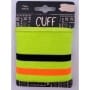 Bündchen Boord Cuff Streifen Neon Öko TEX