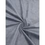 Cord Stoff uni elastisch 6W Stretch Grau-blau
