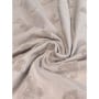 Baumwolle uni Jacquard Herzchen ab 50 cm sand
