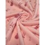 Frottee Stoff Kinderstoff Muster Hase rosa