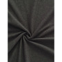 Strickstoff Baumwolle uni angeraut anthrazit made in Italy 