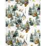 Jersey Stoff Kinderstoff Digitaldruck Weihnachten