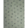 Double Gauze Musselin Stoff Schnuffeltuch Igel altgrün ab 50cm