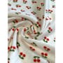 Ajour Sommerjersey mit Lochmuster Kirsche