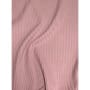 Baumwollstoff Waffeljersey Waffelstrick uni rosa