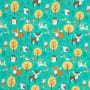 Jersey Stoff Kinderstoff Waldtiere 