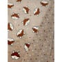 Fleecestoff Teddy Füchse doppelseitig Breite 145 cm