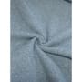 Wollfleece Schurwolle Stoff meliert rauchblau