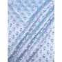 Minky Fleece Noppen Microfleece Breite 150 cm hellblau