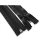 Reißverschluss teilbar Spirale 60 cm schwarz
